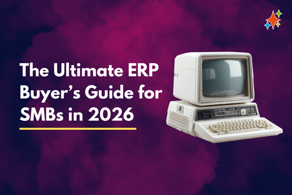 Ultimate ERP 2026 Guide graphic for SMBs